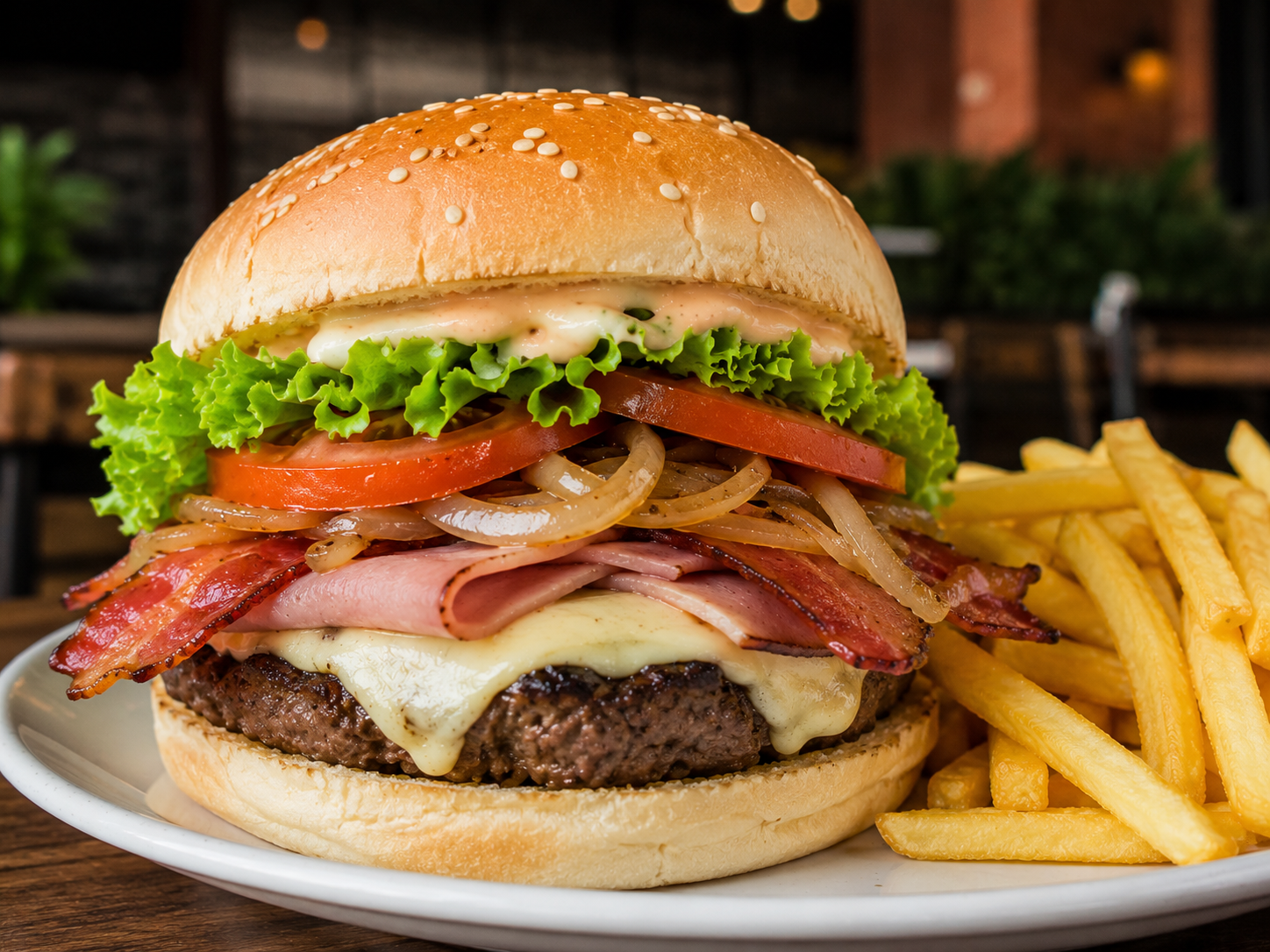 Hamburguesa especial